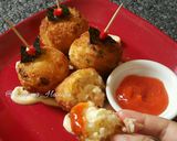 Foto langkah ke 8 dari resep Kroket Nasi (Memanfaatkan Nasi Sisa).