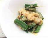 Scallop And Okra With Green Curry recipe step 4 photo