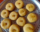 A picture of step 1 of Wheat Nankhatai Biscuits.