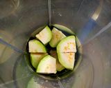 A picture of step 1 of Guava Crush.