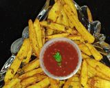 A picture of step 5 of French Fries Style Pakora.