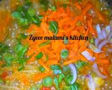 Vegetables spaghetti (taliya Mai kayan lambu)matakin girki1 hoto