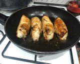 Foto del paso 9 de la receta: Rollitos de lomo rellenos de verdura y guarnición de ensalada campera