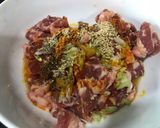 A picture of step 1 of Quang-Style Beef Noodles (Mỳ Quảng Bò).