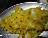A picture of step 2 of Rawa dosa.
