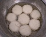 A picture of step 4 of Golden Rasmalai.