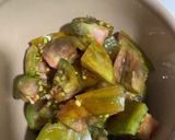 Foto del paso 1 de la receta: Ensalada verde de jitomate orgánico