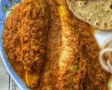 A picture of step 6 of Masala Chaap.