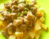 Brassói zöldborsóval recept fázis 5 fotója