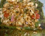 A picture of step 9 of Palak Pinwheel pizza.