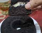Foto langkah ke 4 dari resep Bolu ketan hitam keju lumer.