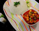 عکس مرحله 8 از دستور خورشت بامیه گیاهی
