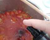 Paradicsomszószban sült mozzarella recept fázis 2 fotója