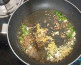 A picture of step 1 of Dry Green onion Besan Recipe.