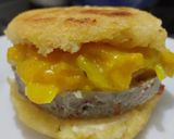 Foto del paso 8 de la receta: Arepa🫓rellena🥯de fiambre🧀de pollo casero y chutney de mango🧅🥭🌶️