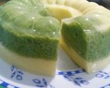 Foto langkah ke 3 dari resep Puding lumut mentega kombinasi.