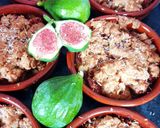 Une image de l'étape 7 de Crumbles aux figues fraîches du jardin ☺️.