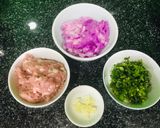 Hình bước làm 2 của món Canh khoai mỡ thịt bằm