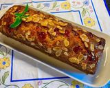A picture of step 4 of Cherry And Almond Tea Cake:.