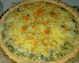 Une image de l'étape 4 de Quiche d'épinards.