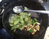 A picture of step 1 of Ghiya peel chutney.