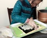 Hình bước làm 7 của món Sushi