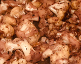 A picture of step 1 of Truffle cauliflower.