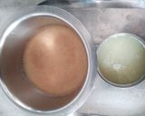 A picture of step 3 of Fresh Lemon-Ginger Sherbet Syrup.