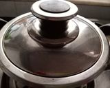 A picture of step 4 of Smoky Pearl Millet / Bajri Soup.