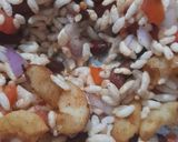 A picture of step 7 of Crispy Macaroni Bhel.