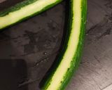 Une image de l'étape 1 de Granité concombre menthe.