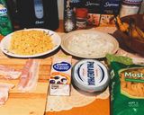 Foto del paso 1 de la receta: Pasta a la carbonara con maíz y tocineta 🤤