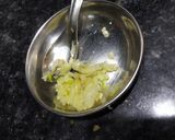 A picture of step 2 of Arrowroot potato bites.
