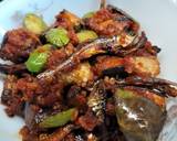 Foto langkah ke 6 dari resep Sambal Balado Terong Pete Ikan Teri.