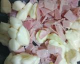 Foto del paso 2 de la receta: Agnolotis de jamón y queso