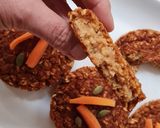Foto del paso 6 de la receta: Hamburguesas de garbanzos texturizados y avena 🍔 plant based, opción meal prep