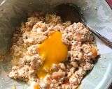 Foto langkah ke 3 dari resep Perkedel tahu, ayam dan wortel😍🤤.