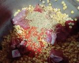 A picture of step 1 of Shami kabab Burger.