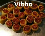 A picture of step 11 of Bhakarwadi.