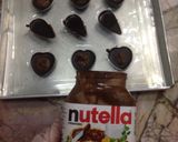 Foto langkah ke 5 dari resep Chocolate Valentine with nutella (rinecatekitchen).