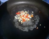 Foto langkah ke 2 dari resep Sayur : Tumis Kangkung Teri Medan tanpa Minyak.