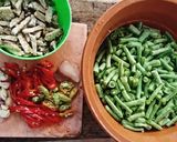 Foto langkah ke 1 dari resep Oseng2 kacang panjang dan tempe.