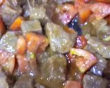 A picture of step 7 of Butt karahi.