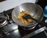 A picture of step 2 of Chana Kanghou(Manipuri style).