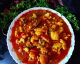 A picture of step 7 of Mix Veg Kolhapuri.