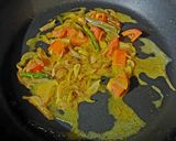 A picture of step 4 of Prawns Pulao.