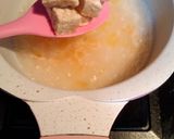 Foto langkah ke 4 dari resep Bubur Salmon Labu Siam (MPASI Bayi 6 Bln+).
