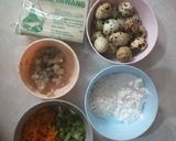 Foto langkah ke 1 dari resep Pangsit Telur Harta Karun.