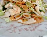 Foto del paso 9 de la receta: Ensalada de pasta y pollo con vinagreta de soja