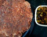 A picture of step 4 of Beetroot Flavored Ragi and Oats Roti.